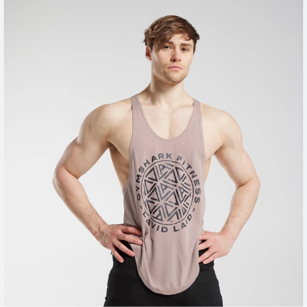 David Laid X Gymshark Grey Stringer